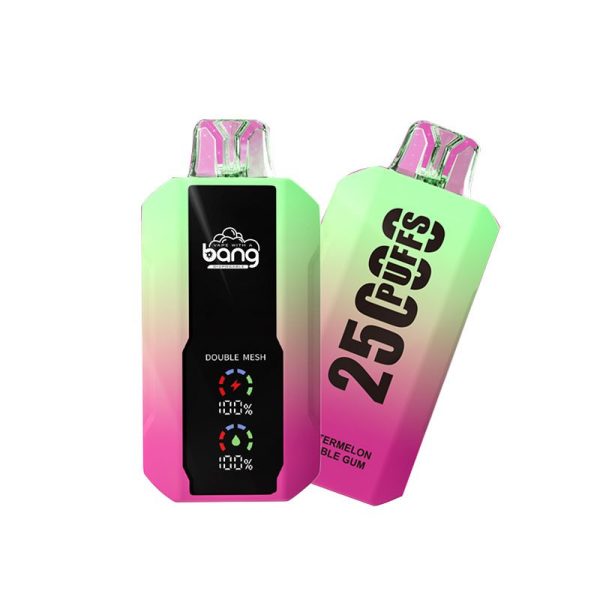 bang 25000-12 Bang Vape 25K (25000 puff / laite) – mesh-vastus | 10 kpl/pakkaus