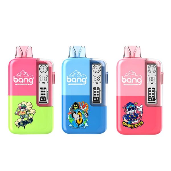 Bang Vape 32K (32000 puff / laite) – 0.5 Ω matala vastus | 10 kpl/pakkaus