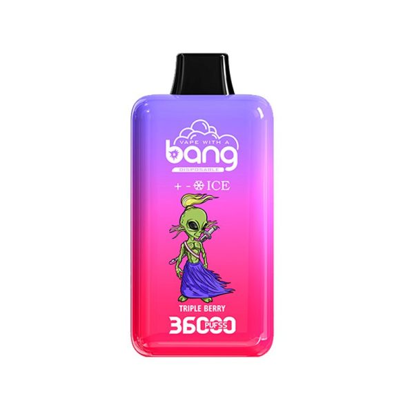Bang Vape 36K (36000 puff / laite) – säädettävä viilennys + säädettävä ilmavirta | 10 kpl/pakkaus