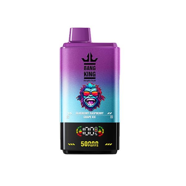 bang king 50k-6 Bang King 50K (50000 puff / laite) – mesh-vastus + säädettävä ilmavirtaus | 10 kpl/pakkaus